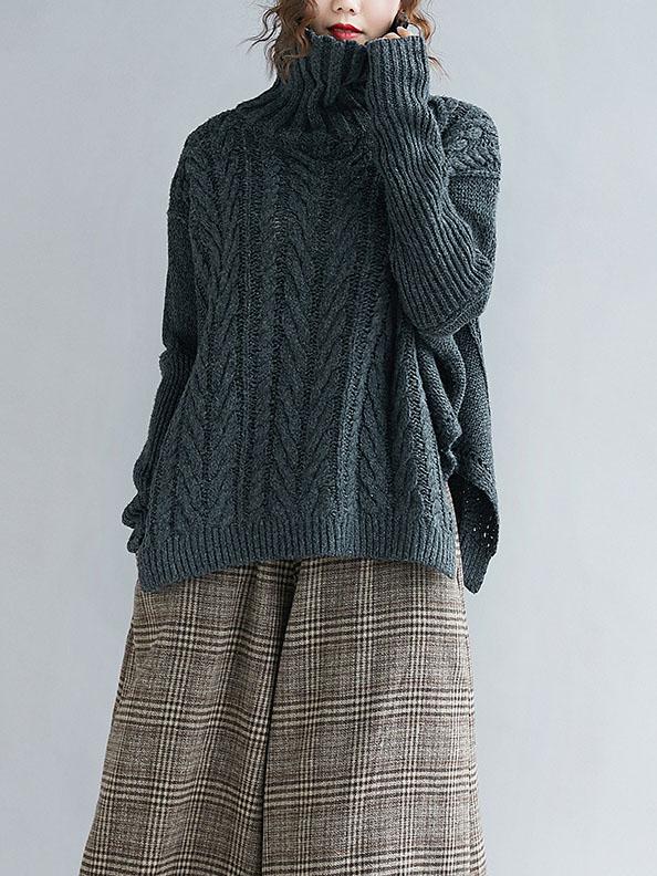 Classic Vintage Sweater with a Flattering Fit