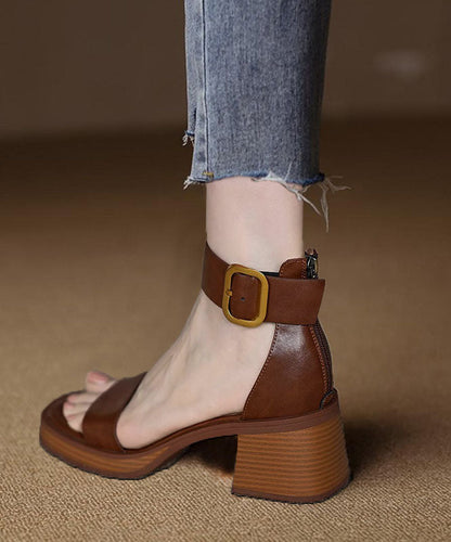 Vintage Inspired Sandals with a Contemporary Edge