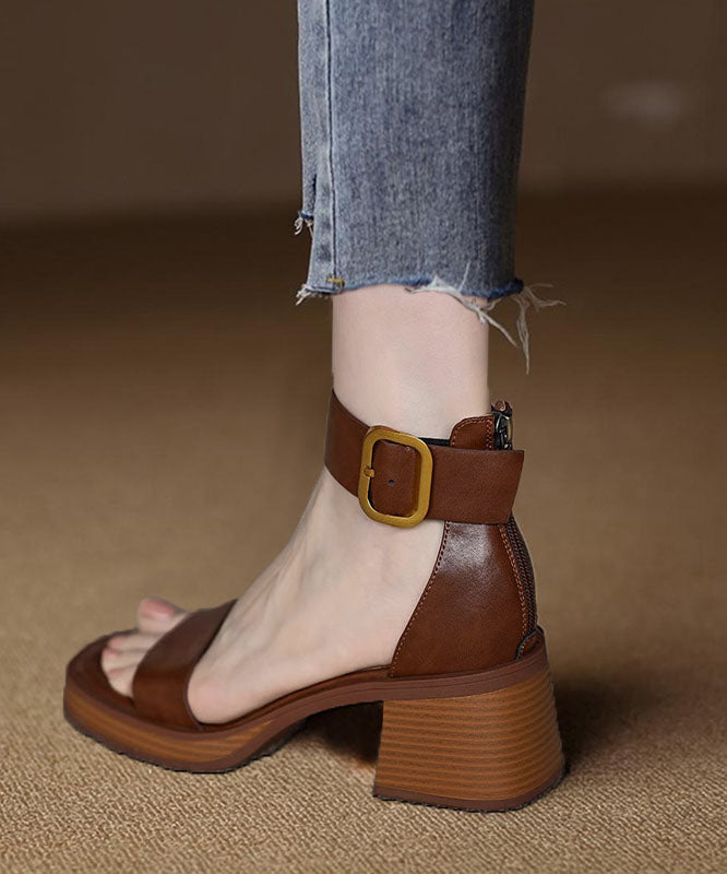 Vintage Inspired Sandals with a Contemporary Edge