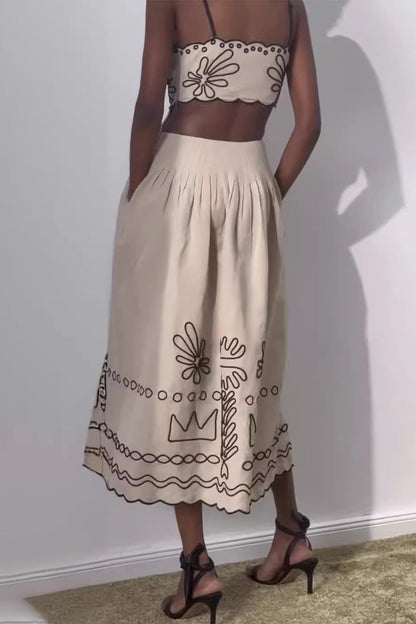 A Vintage Style Dress with Delicate Timeless Details