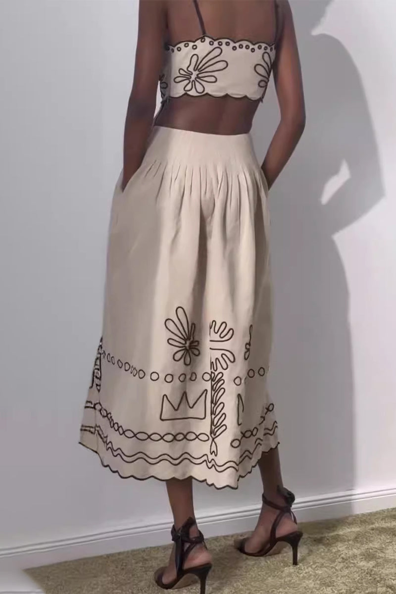 A Vintage Style Dress with Delicate Timeless Details