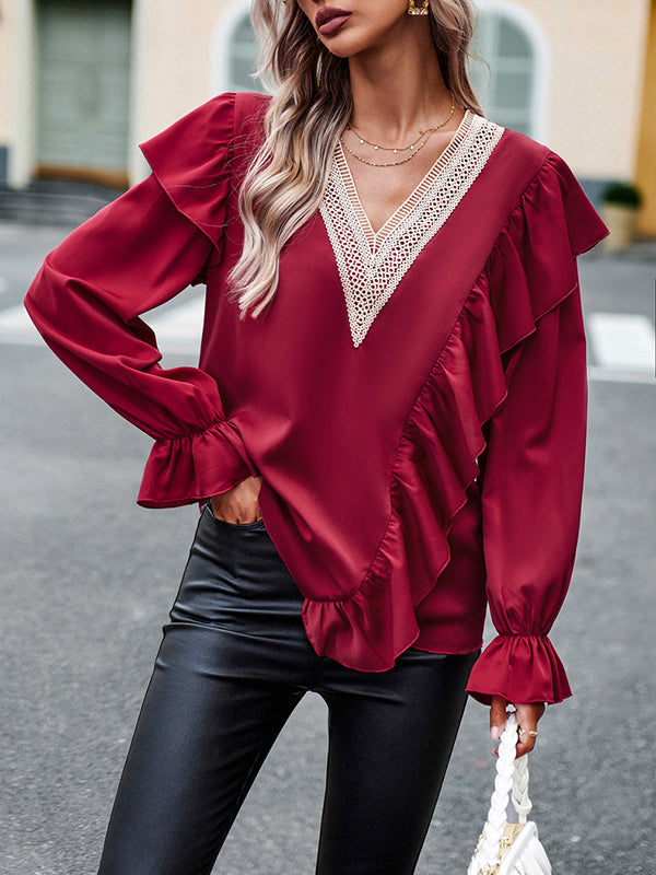 A Vintage Style Blouse with Delicate Timeless Details
