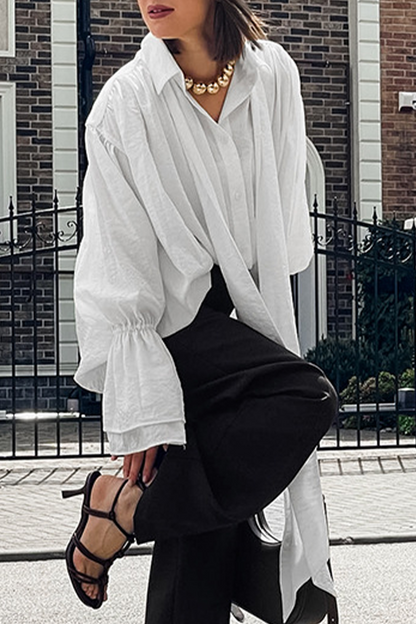Well Tailored Blouse with a Graceful Silhouette
