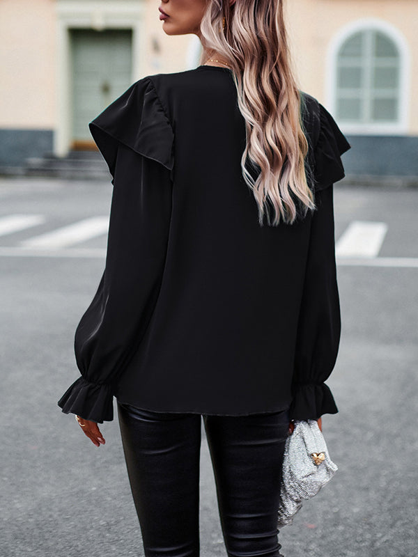 A Vintage Style Blouse with Delicate Timeless Details