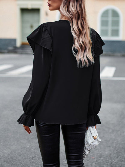 A Vintage Style Blouse with Delicate Timeless Details
