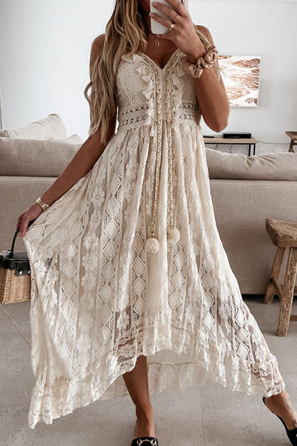 A Vintage Style Dress with Delicate Timeless Details