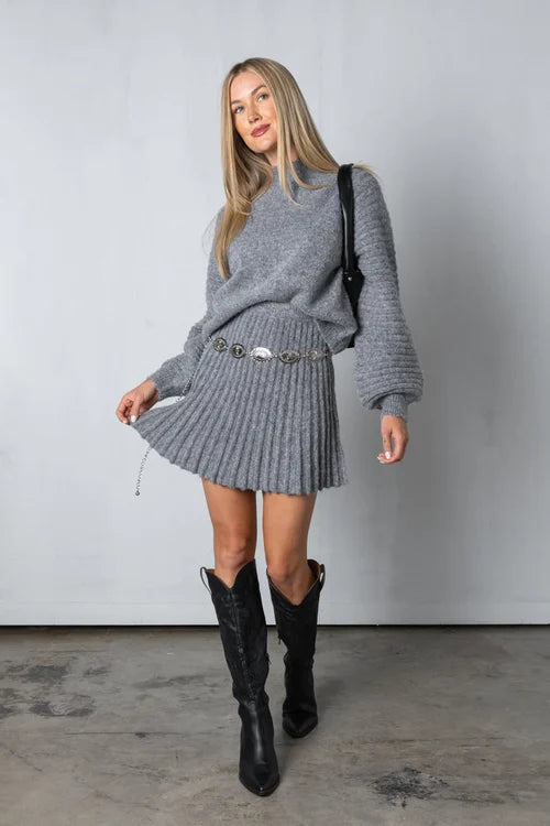 Vintage Inspired Sweater with a Contemporary Edge