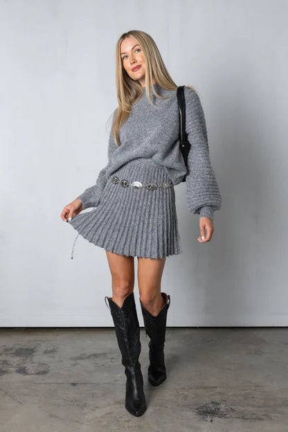 Vintage Inspired Sweater with a Contemporary Edge