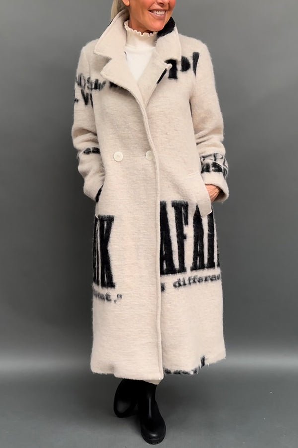 Gracefully Styled Coat for Any Occasion