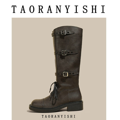 Vintage Inspired Boots with a Contemporary Edge