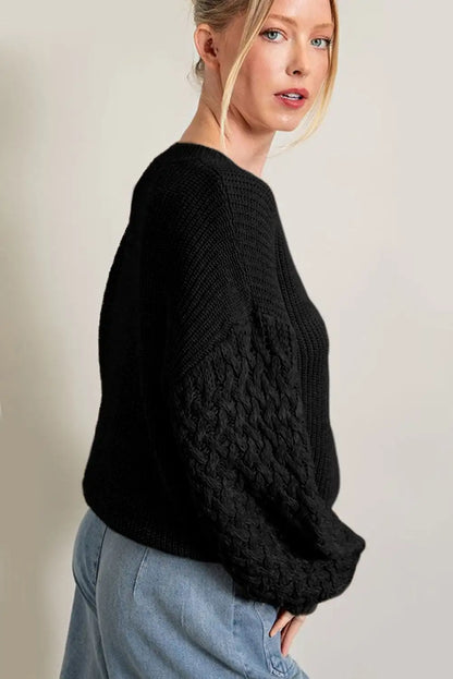 Vintage Inspired Sweater with a Contemporary Edge