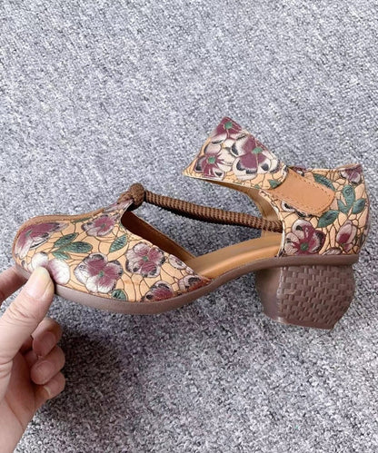 Vintage Inspired Sandals with a Contemporary Edge