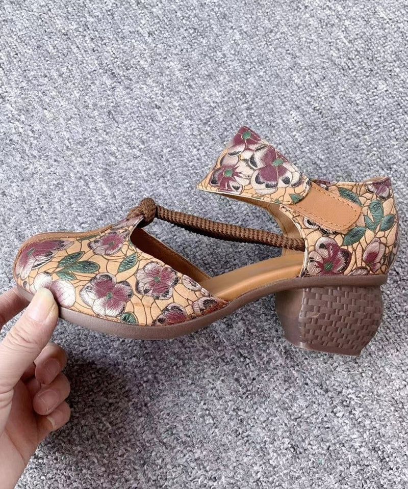 Vintage Inspired Sandals with a Contemporary Edge