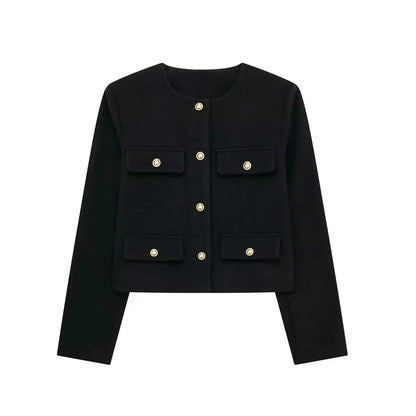 A Vintage Style Jacket with Delicate Timeless Details