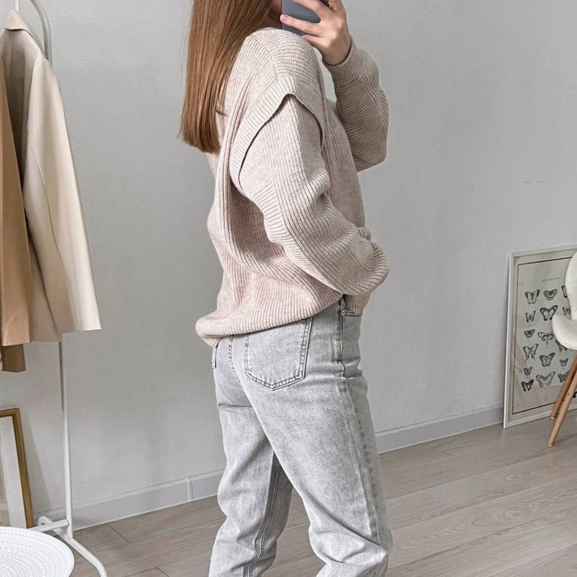 Polished Sweater with an Effortless Classic Look