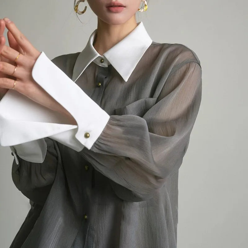 Sophisticated Blouse with a Clean Classic Look