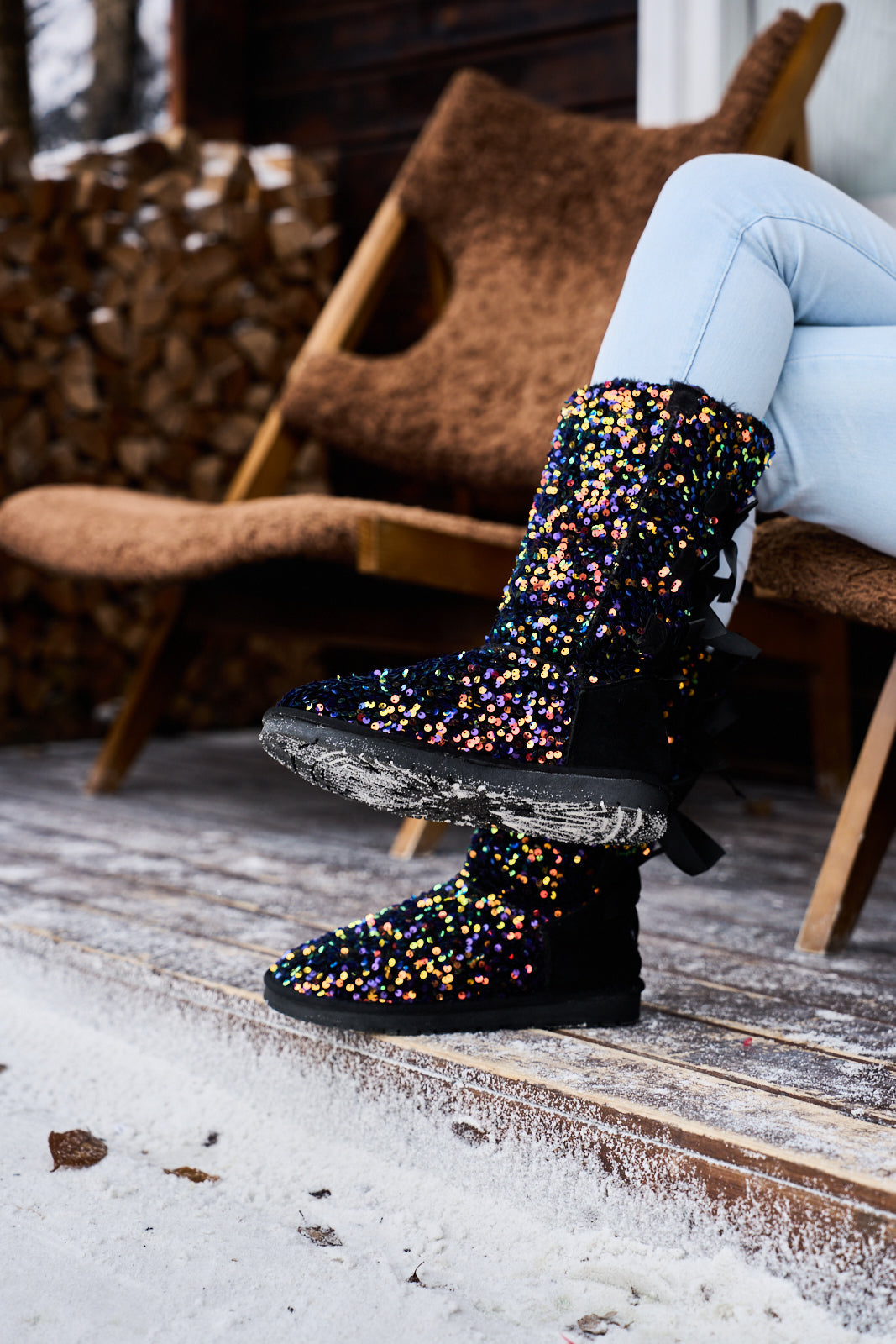 A Vintage Style Boots with Delicate Timeless Details