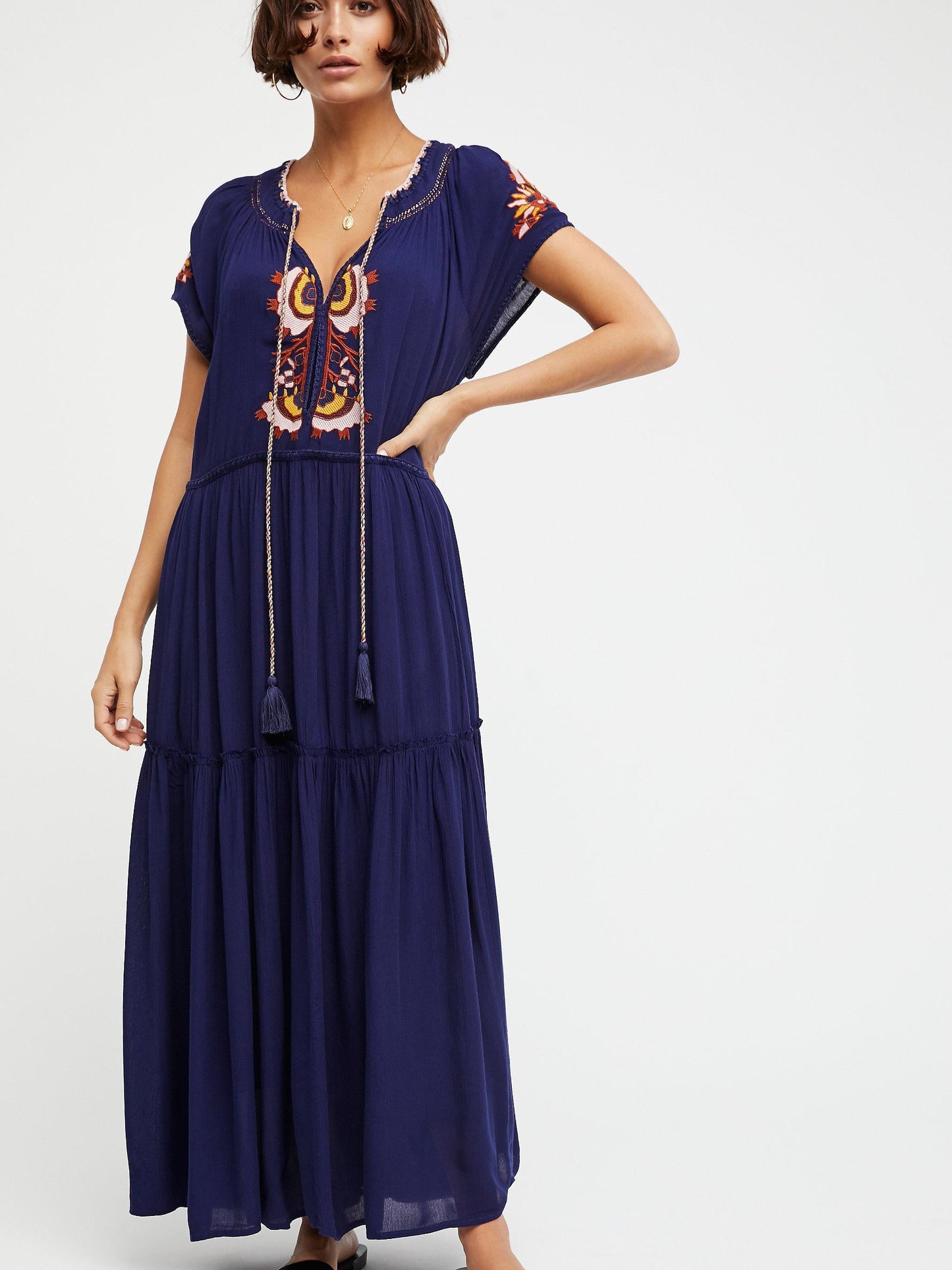 A Vintage Style Dress with Delicate Timeless Details