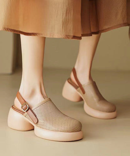 Classic Vintage Sandals with a Flattering Fit