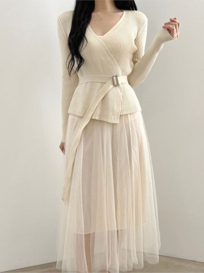 A Vintage Style Sweater with Delicate Timeless Details