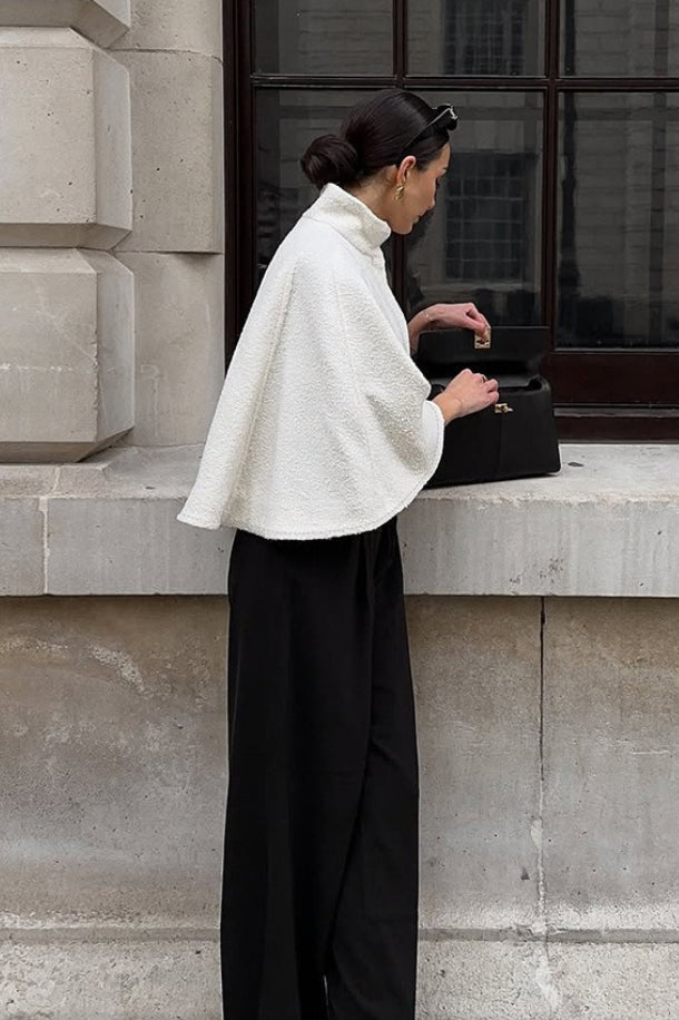 A Vintage Style Coat with Delicate Timeless Details