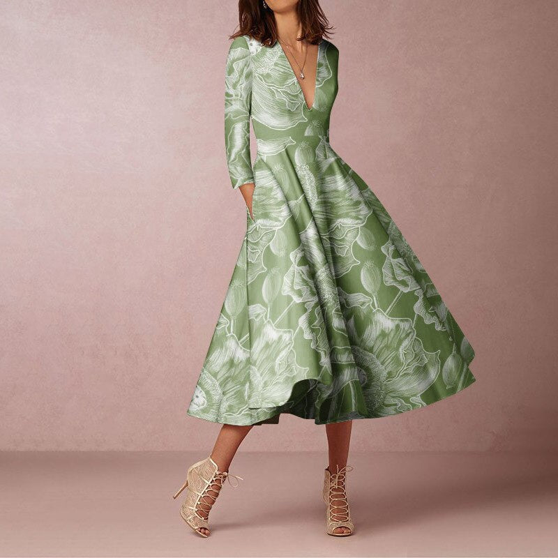 A Vintage Style Dress with Delicate Timeless Details