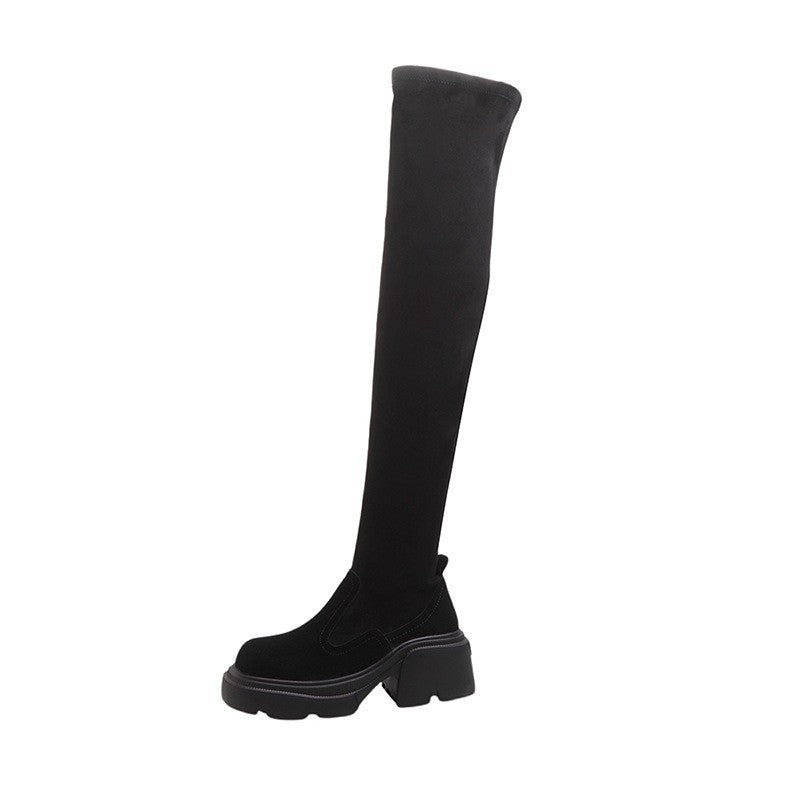 A Vintage Style Boots with Delicate Timeless Details