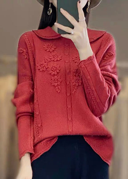 Classic Vintage Sweater with a Flattering Fit