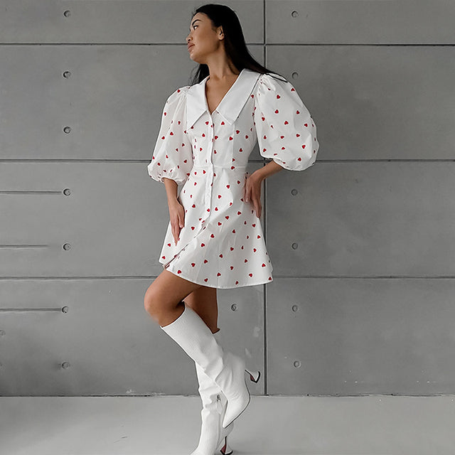 A Vintage Style Dress with Delicate Timeless Details