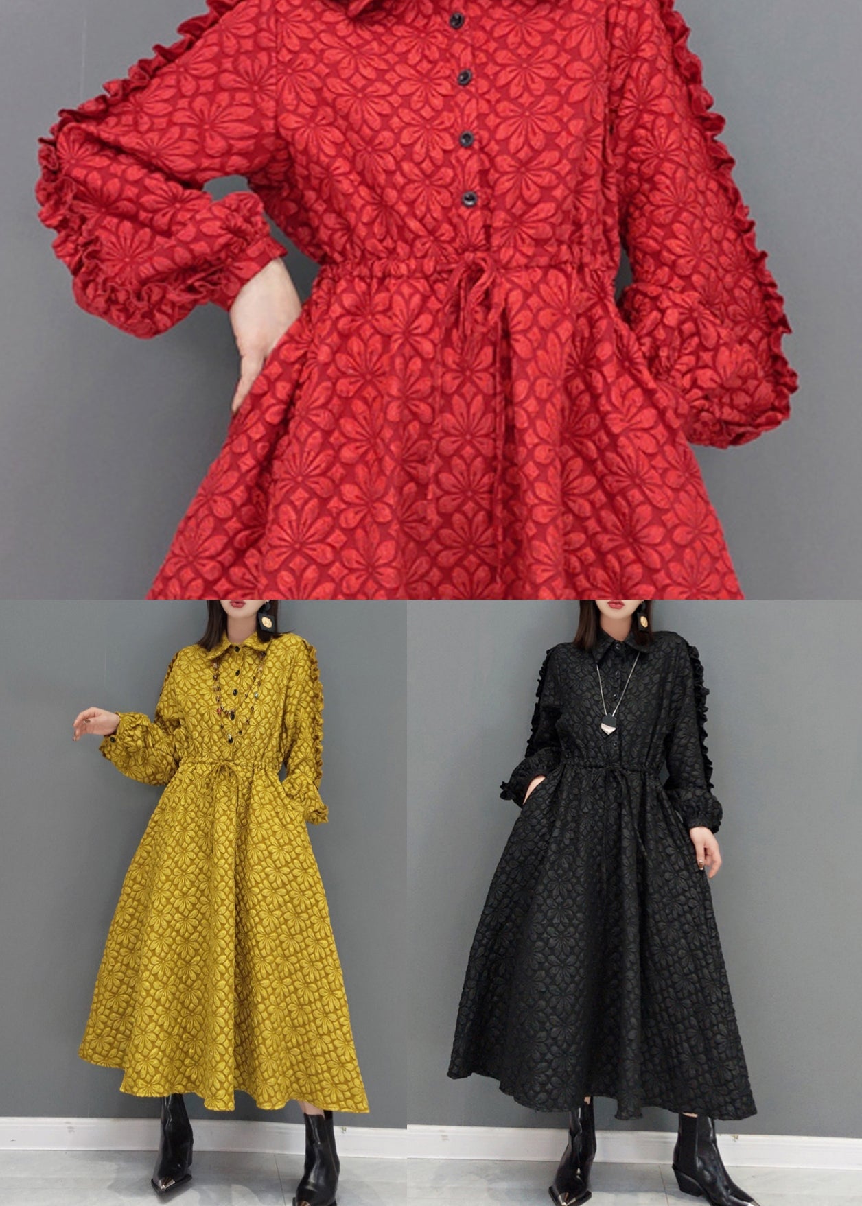 A Vintage Style Dress with Delicate Timeless Details