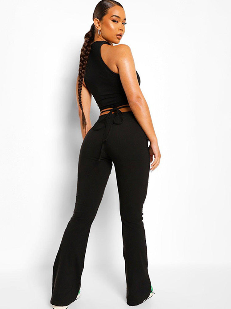 A Vintage Style Pants with Delicate Timeless Details