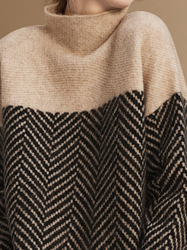 Classic Vintage Sweater with a Flattering Fit