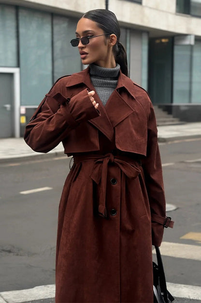 A Vintage Style Coat with Delicate Timeless Details