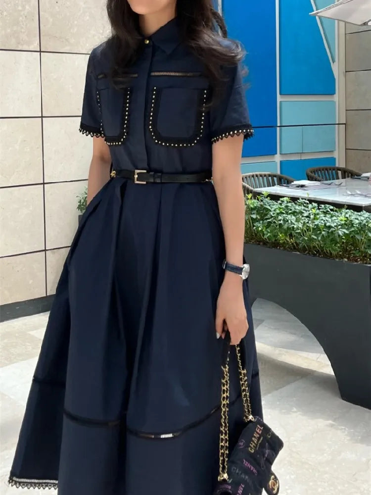 A Vintage Style Dress with Delicate Timeless Details