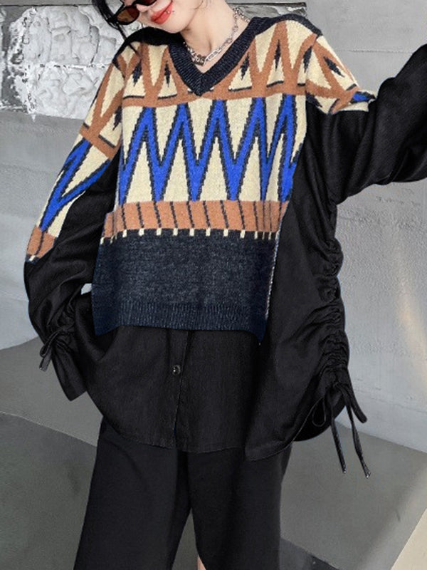 Classic Vintage Sweater with a Flattering Fit