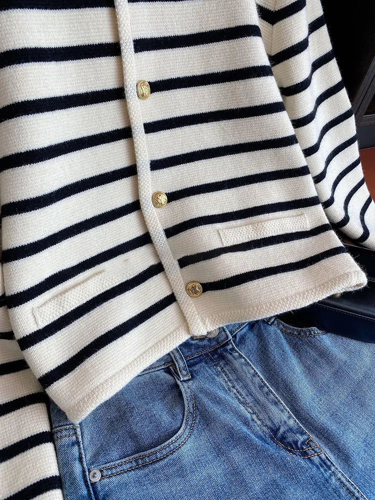 Vintage Inspired Cardigan with a Contemporary Edge