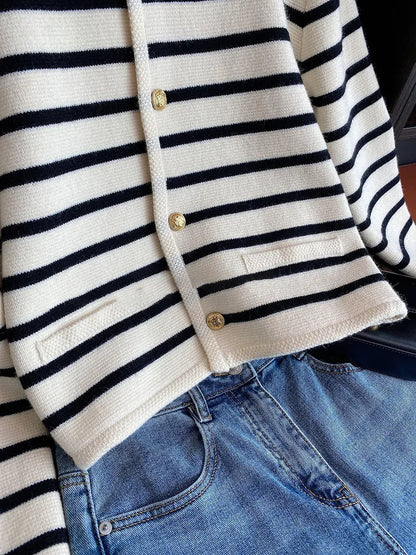 Vintage Inspired Cardigan with a Contemporary Edge