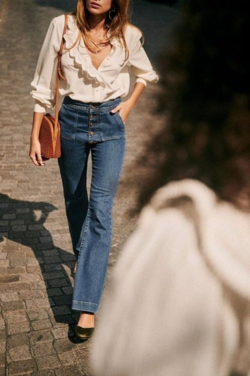 Vintage Inspired Blouse with a Contemporary Edge