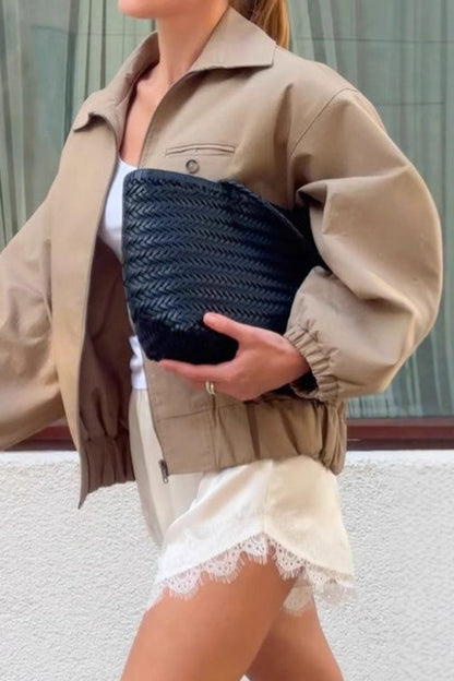 A Vintage Style Jacket with Delicate Timeless Details