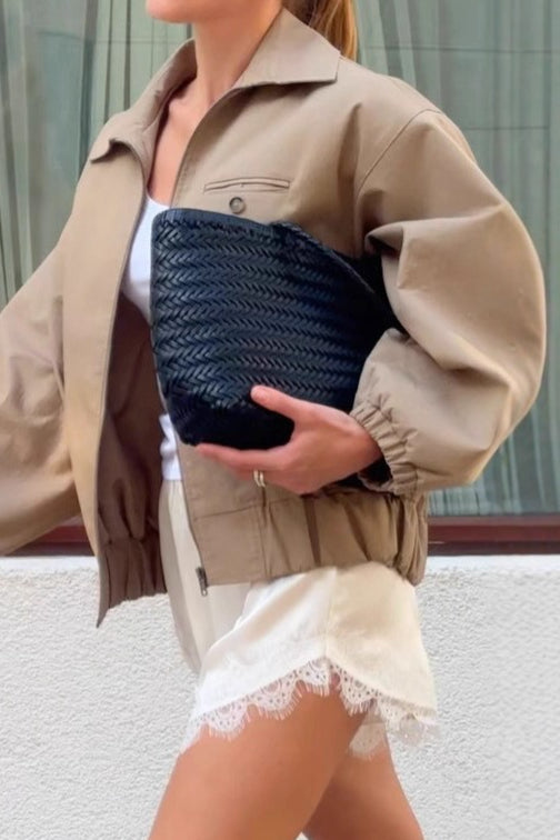 A Vintage Style Jacket with Delicate Timeless Details