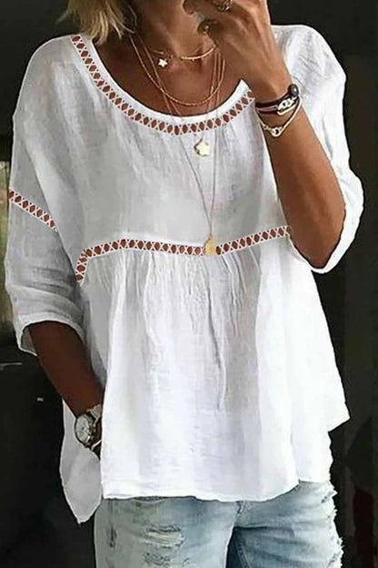 Gracefully Styled Blouse for Any Occasion