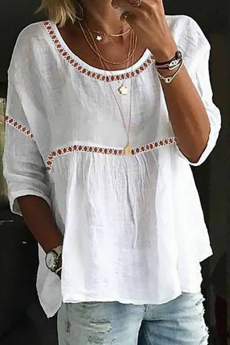 Gracefully Styled Blouse for Any Occasion