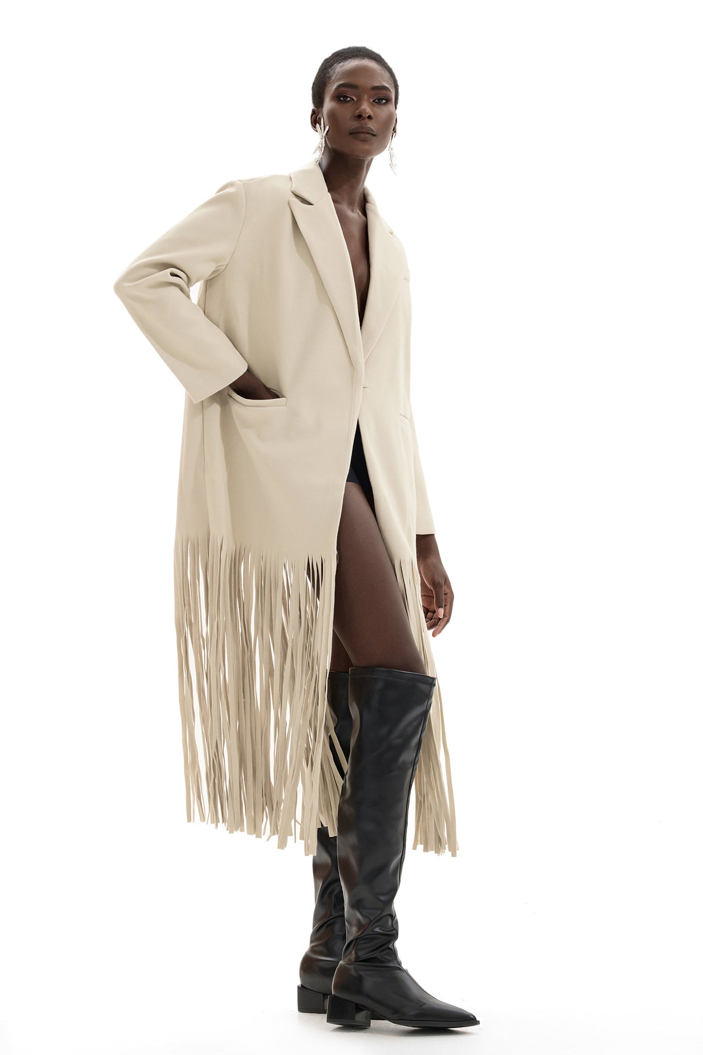 Gracefully Styled Coat for Any Occasion