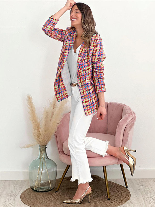 Well Tailored Jacket with a Graceful Silhouette
