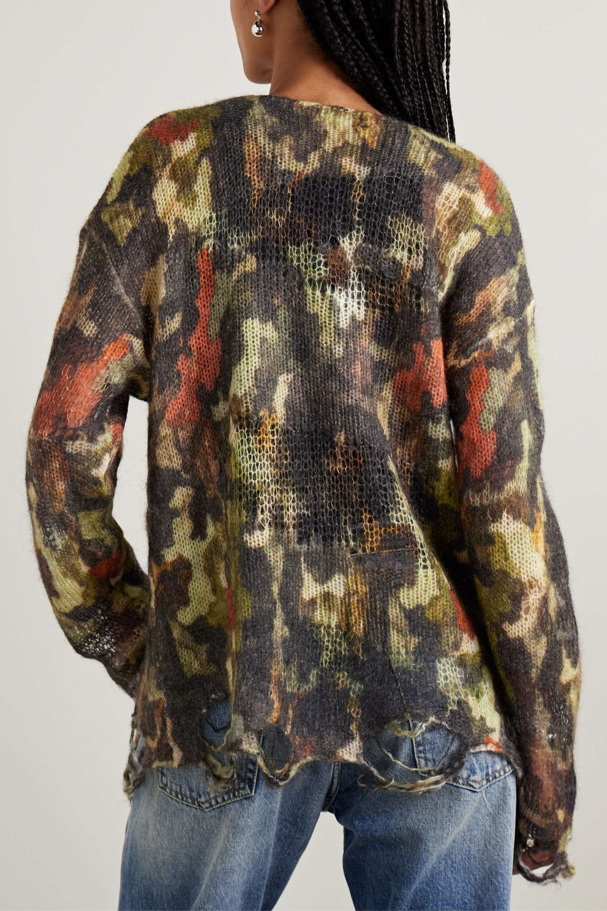 A Vintage Style Sweater with Delicate Timeless Details