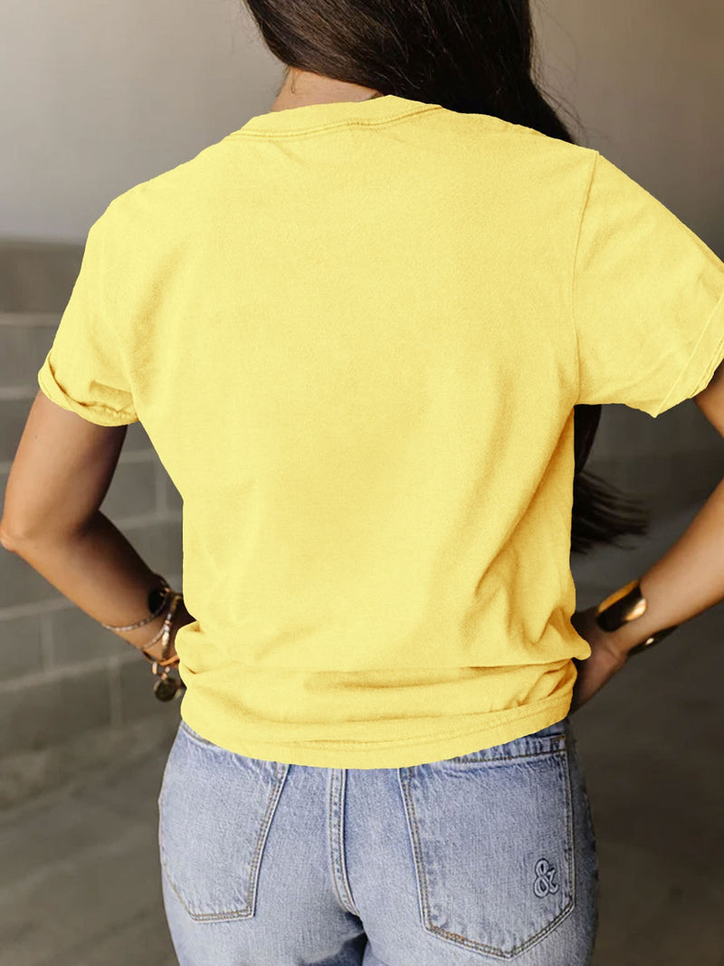 A Vintage Style T-Shirt with Delicate Timeless Details