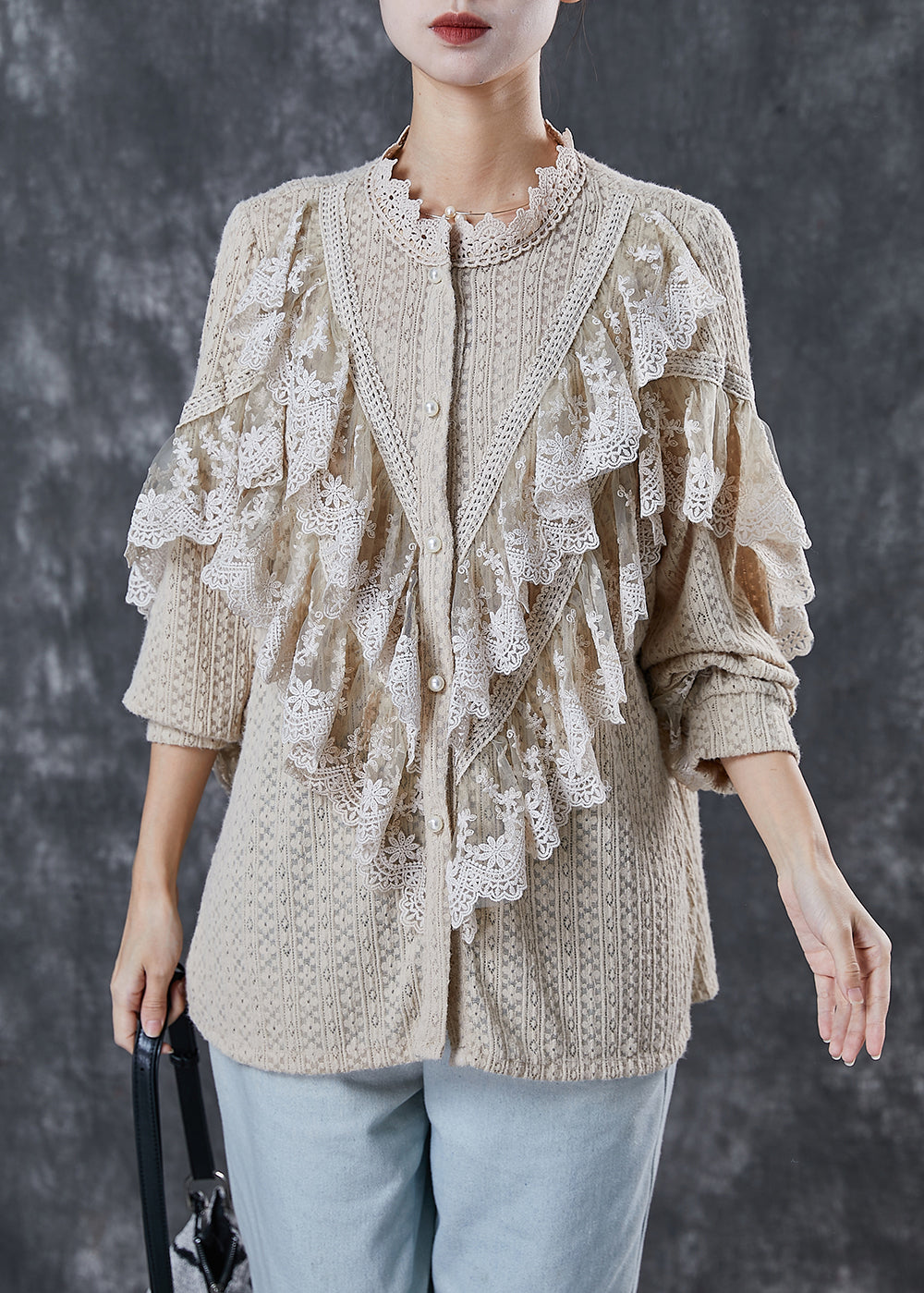 A Vintage Style Blouse with Delicate Timeless Details