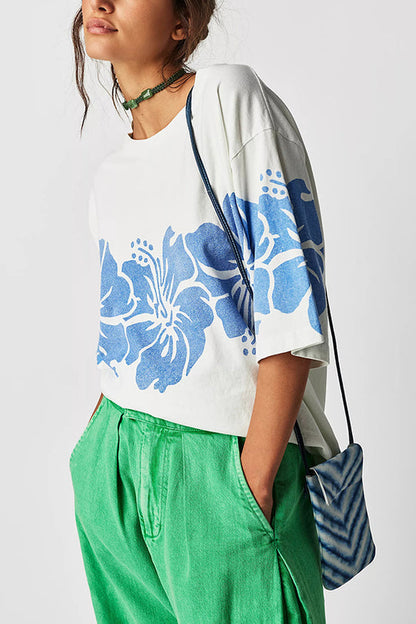 A Vintage Style T-Shirt with Delicate Timeless Details