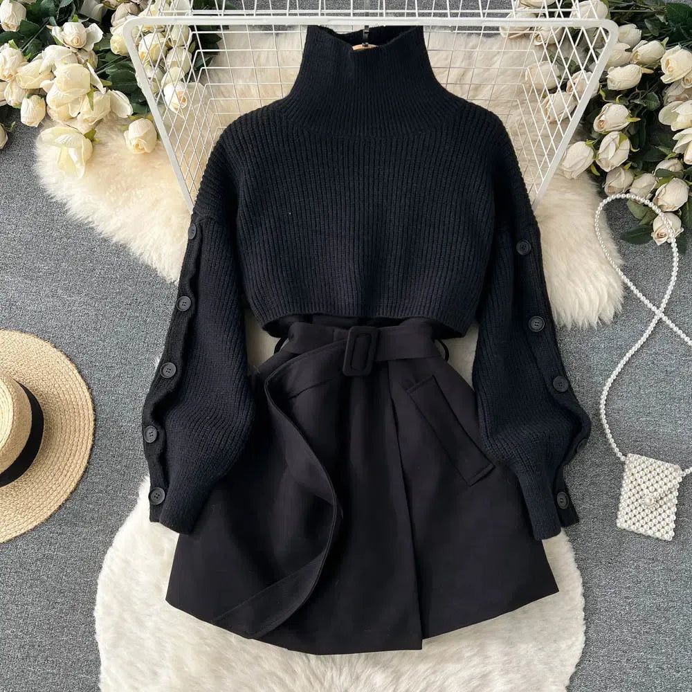A Vintage Style Sweater with Delicate Timeless Details