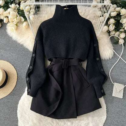 A Vintage Style Sweater with Delicate Timeless Details